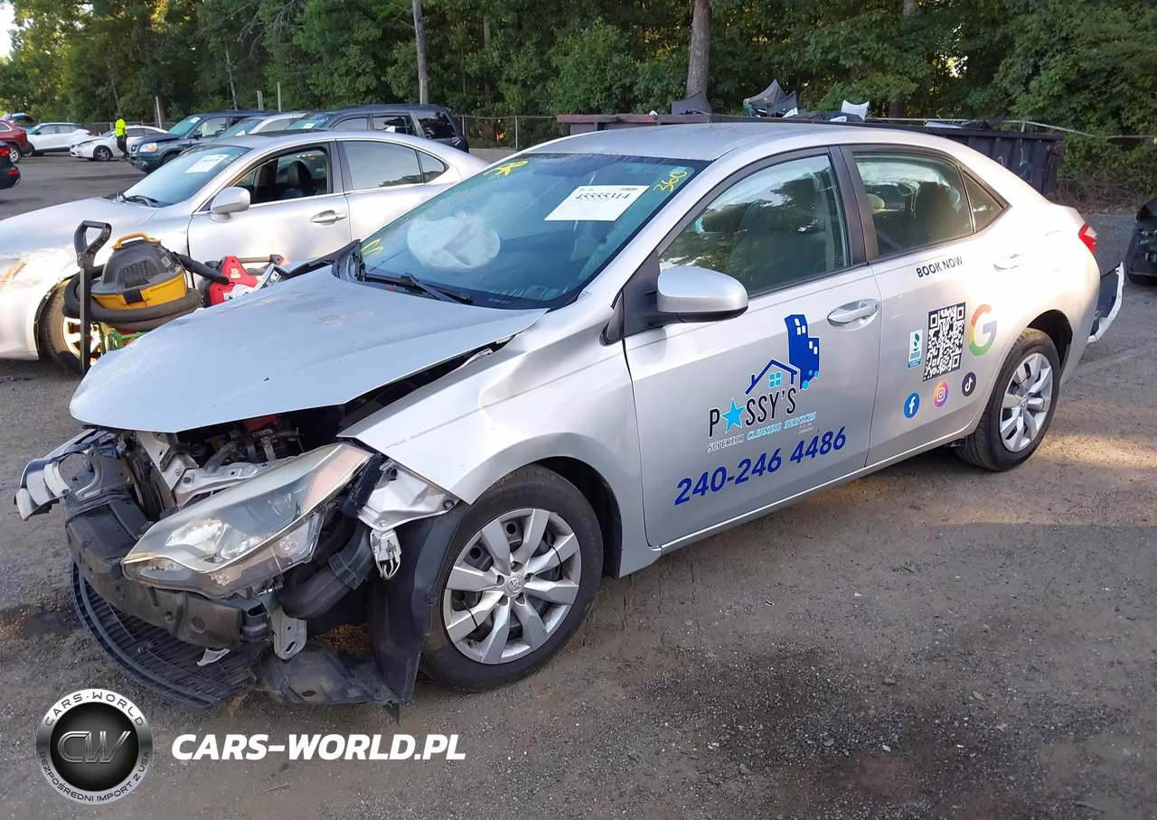2015 Toyota Corolla Le VIN:2T1BURHE7FC282363 - 2