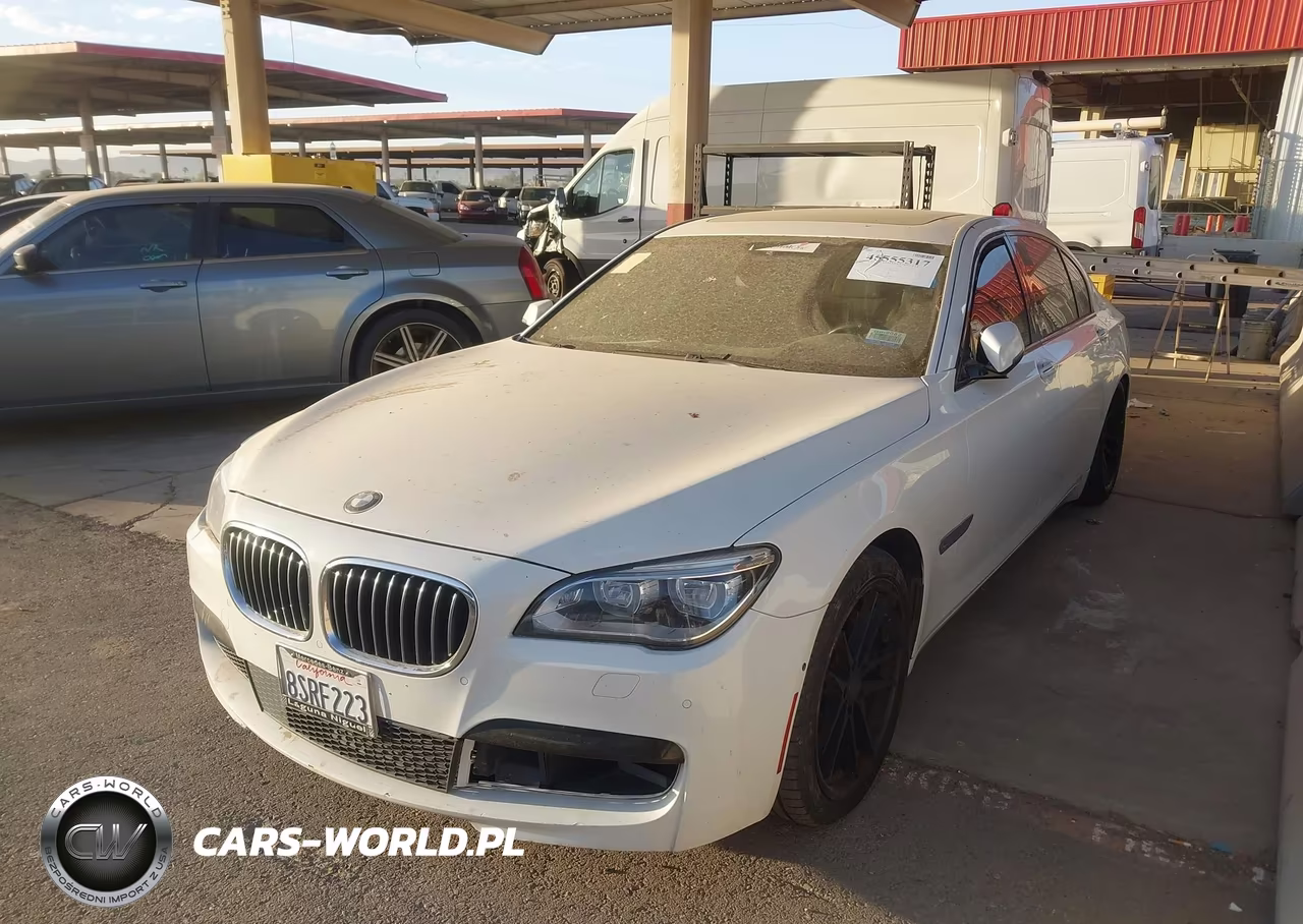 2015 BMW 750Li VIN:WBAYE8C5XFD781599 - 2