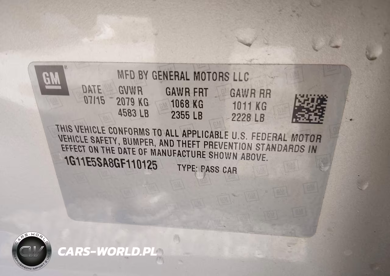 2016 Chevrolet Malibu Limited Ltz VIN:1G11E5SA8GF110125 - 9