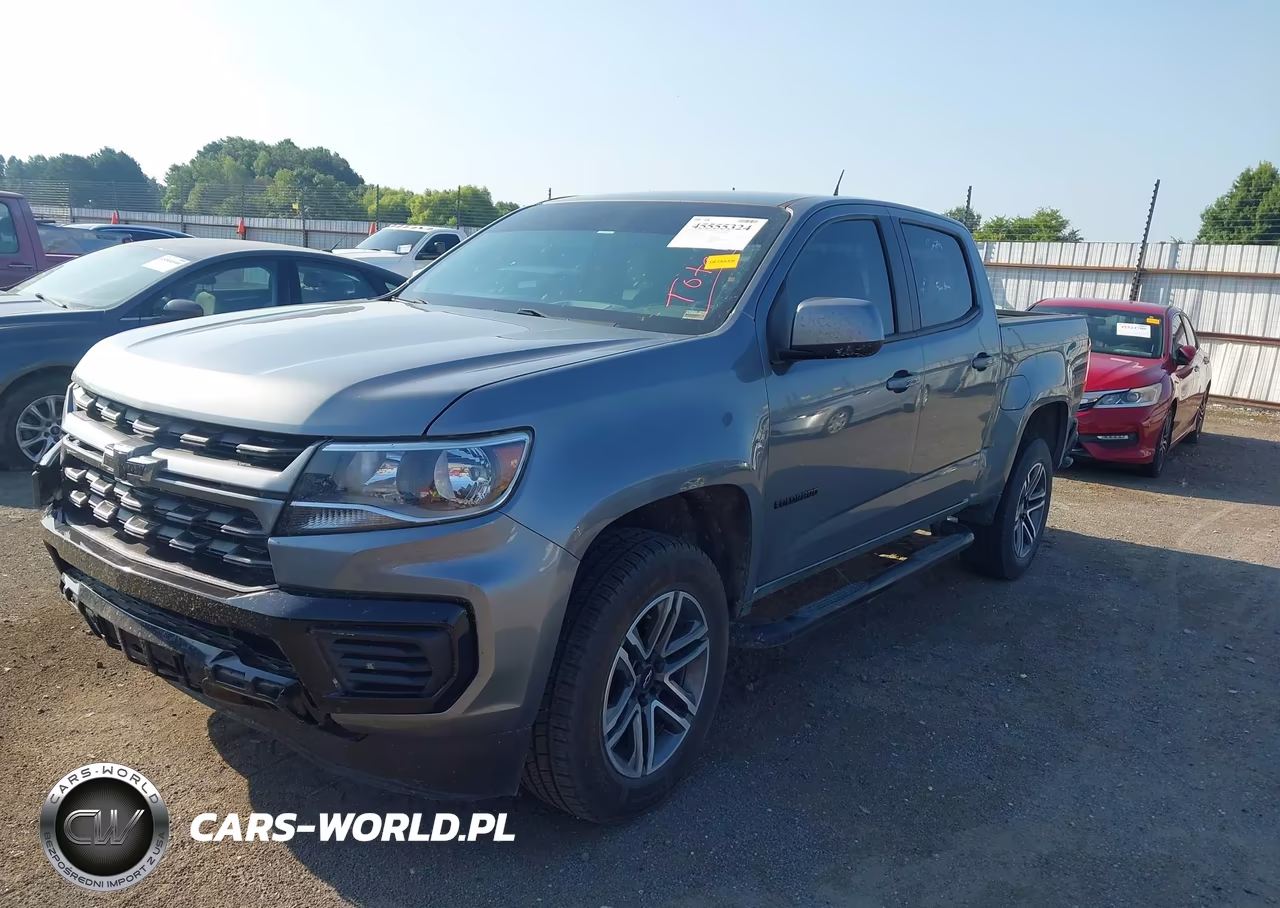 2021 Chevrolet Colorado 2Wd Short Box Wt VIN:1GCGSBEAXM1125514 - 2