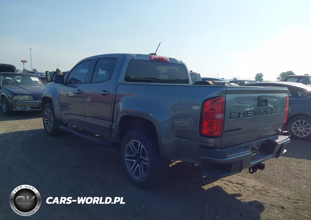 2021 Chevrolet Colorado 2Wd Short Box Wt VIN:1GCGSBEAXM1125514 - 3