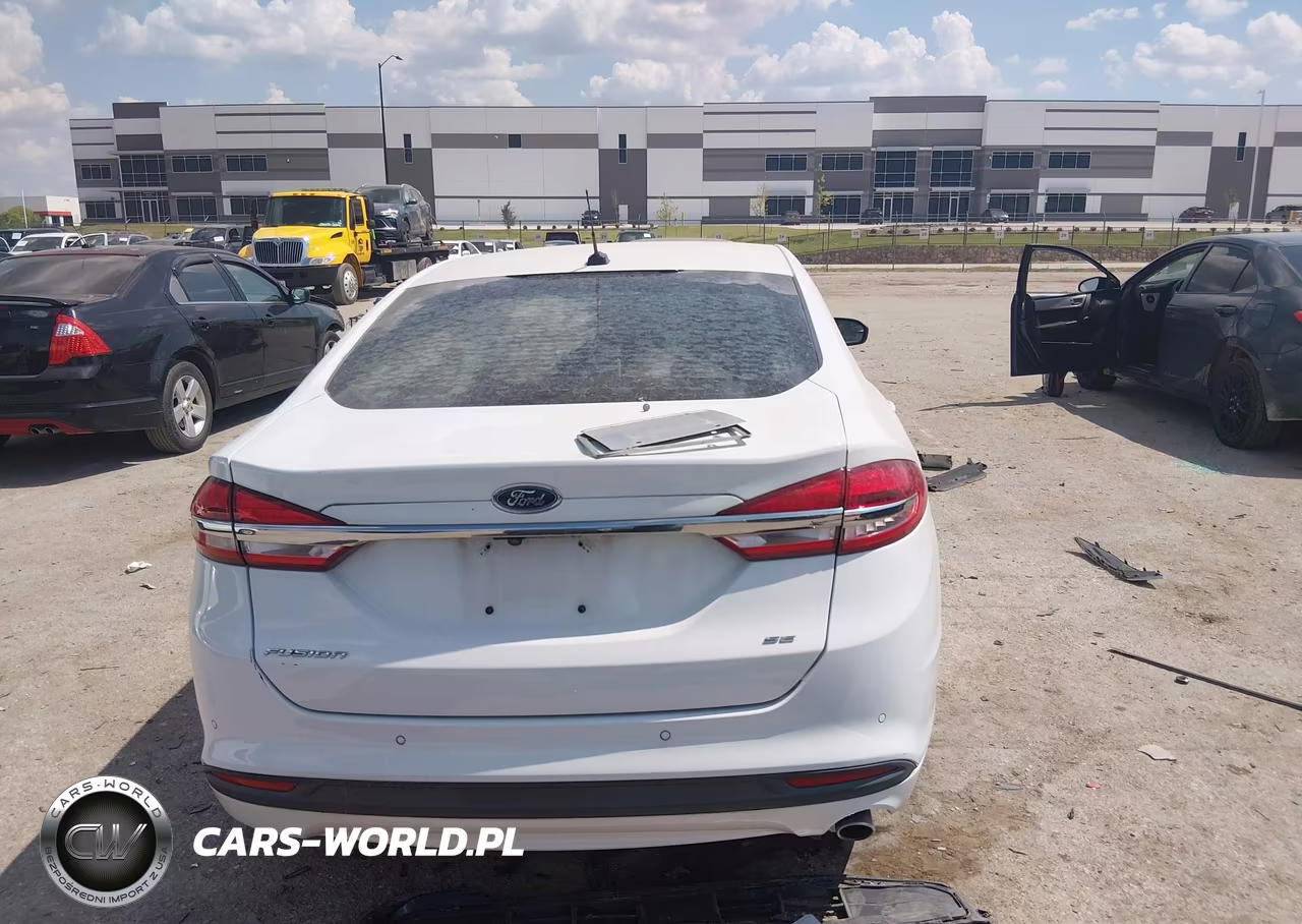 2017 Ford Fusion Se VIN:3FA6P0H7XHR406716 - 15