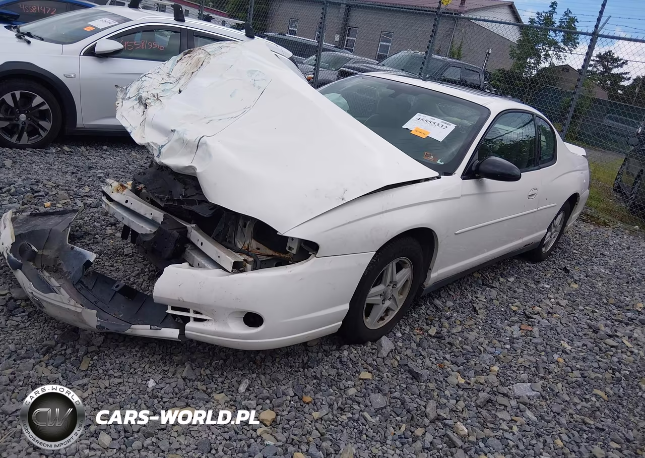 2004 Chevrolet Monte Carlo Ls VIN:2G1WW12E649210503 - 2