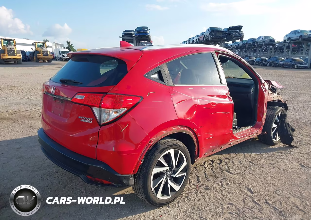 2020 Honda Hr-V Awd Sport VIN:3CZRU6H19LM713731 - 4