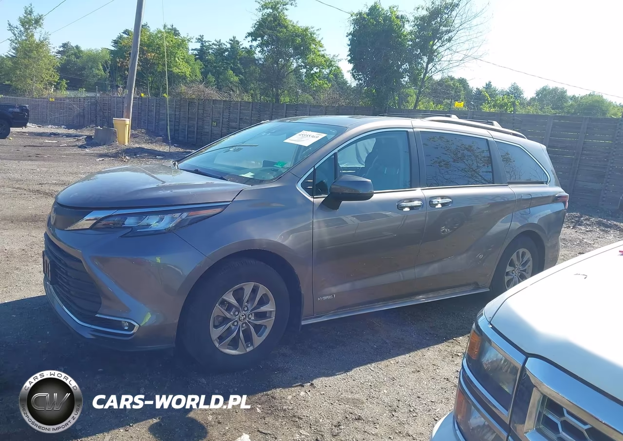2021 Toyota Sienna Xle VIN:5TDYSKFC4MS037663 - 14