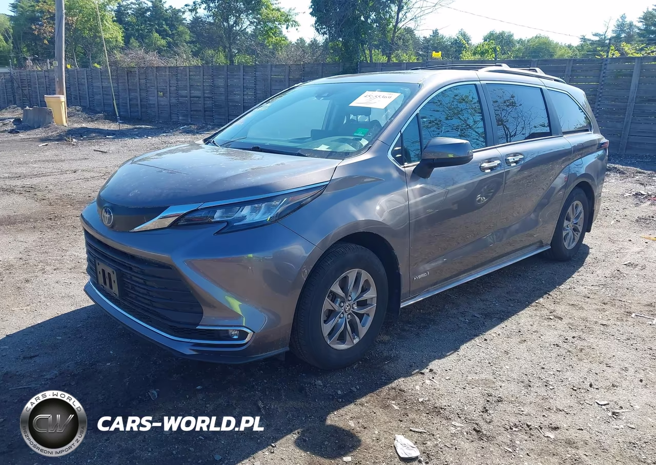2021 Toyota Sienna Xle VIN:5TDYSKFC4MS037663 - 2