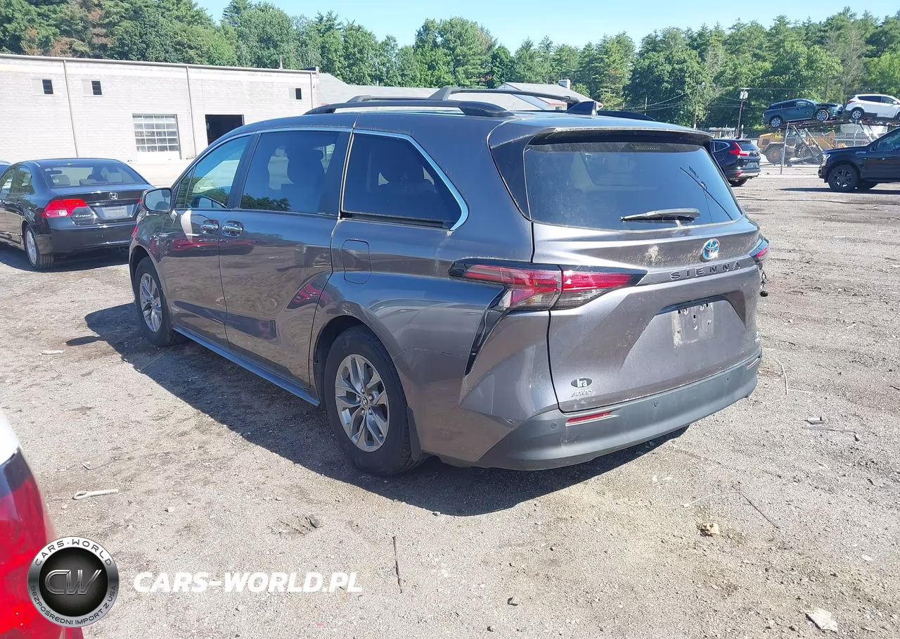 2021 Toyota Sienna Xle VIN:5TDYSKFC4MS037663 - 3