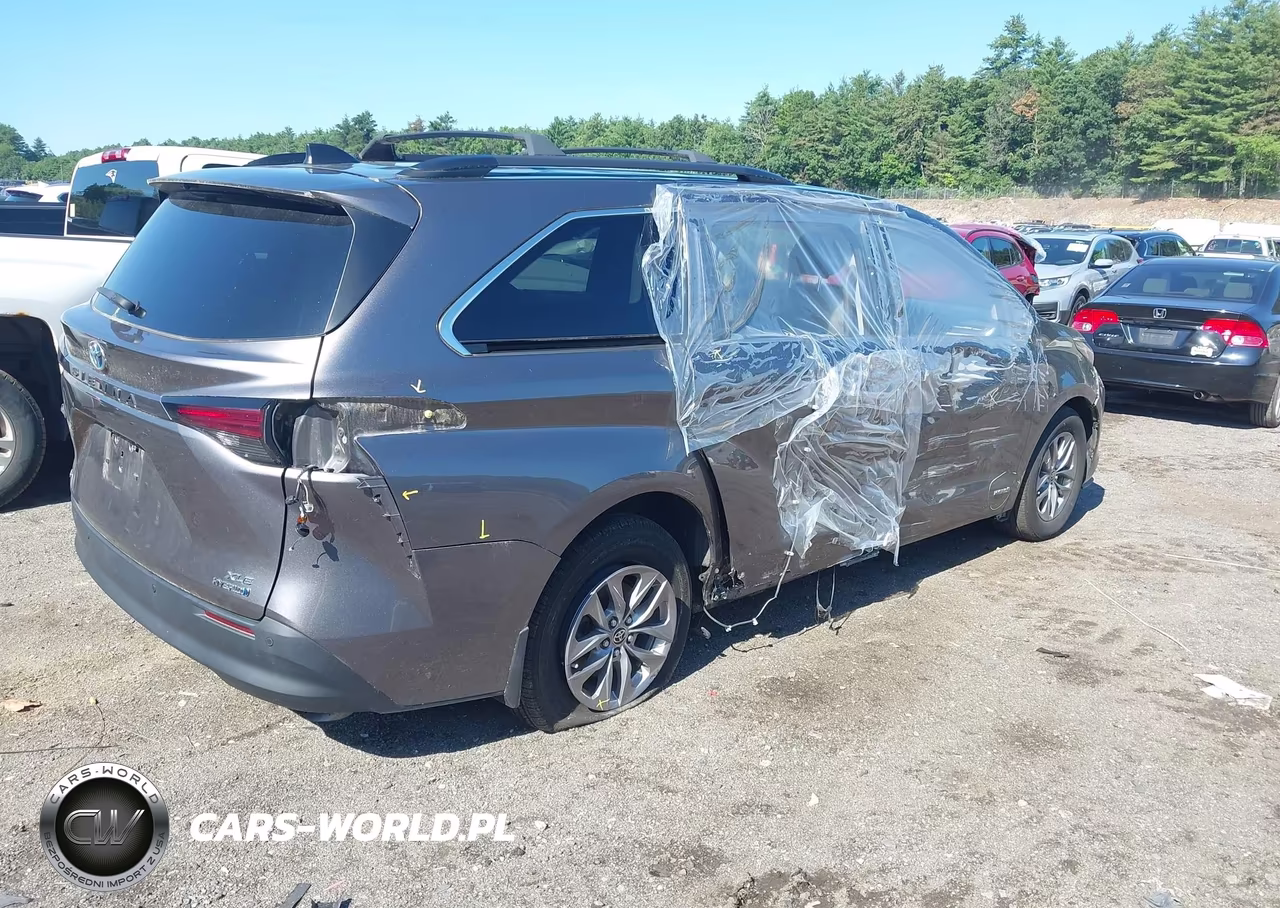 2021 Toyota Sienna Xle VIN:5TDYSKFC4MS037663 - 6