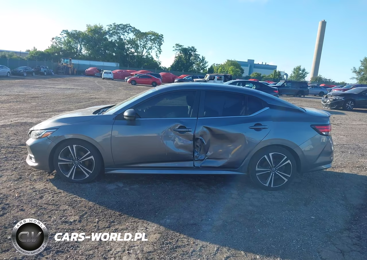 2020 Nissan Sentra Sr Xtronic Cvt VIN:3N1AB8DV2LY256866 - 14