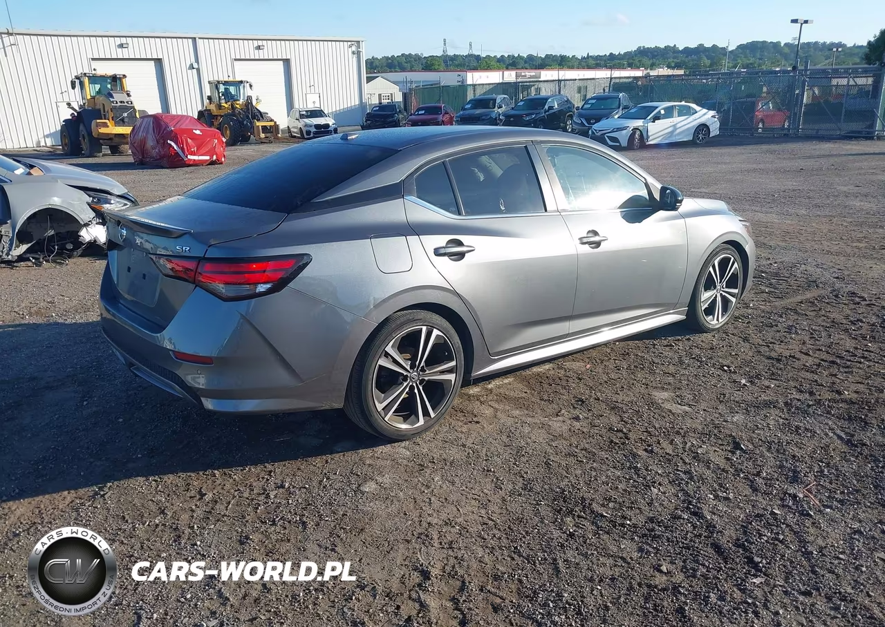 2020 Nissan Sentra Sr Xtronic Cvt VIN:3N1AB8DV2LY256866 - 4