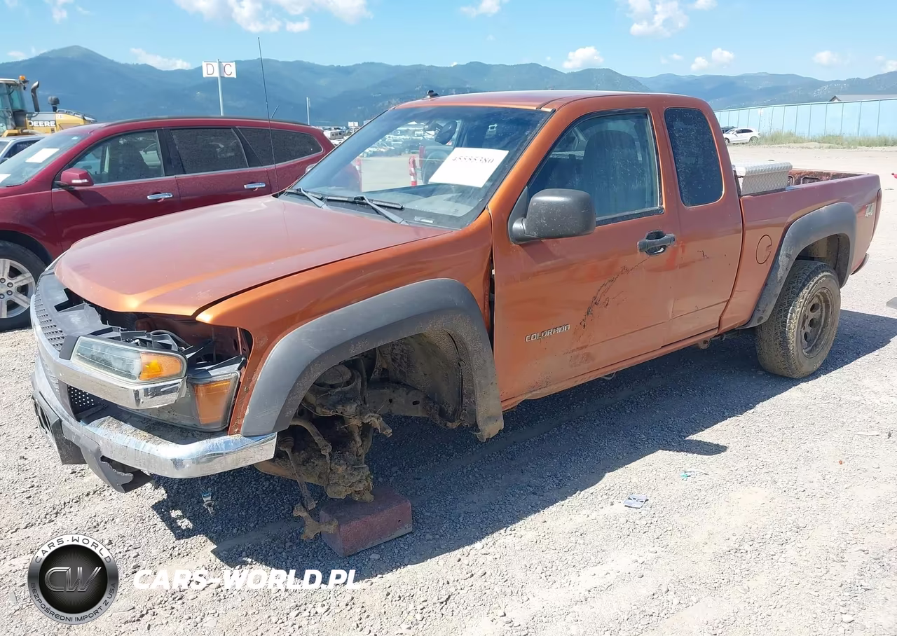 2005 Chevrolet Colorado Ls VIN:1GCDT196X58109158 - 2