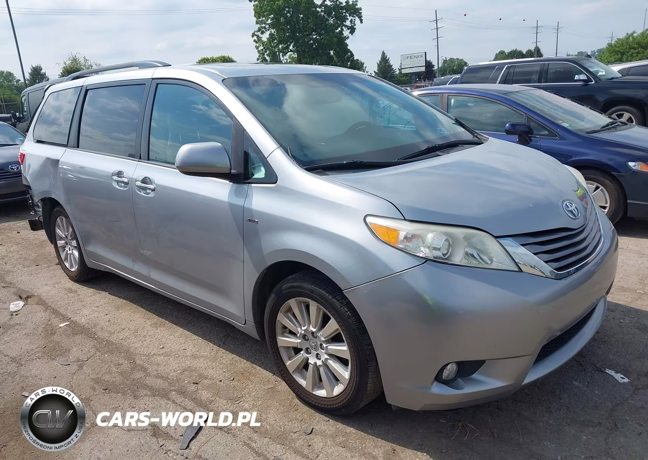 2016 Toyota Sienna Xle 7 Passenger