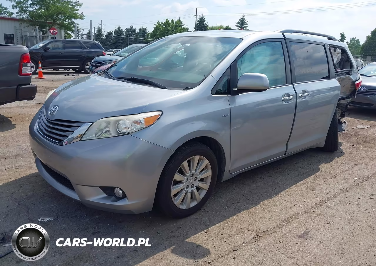 2016 Toyota Sienna Xle 7 Passenger VIN:5TDDK3DC7GS144895 - 2