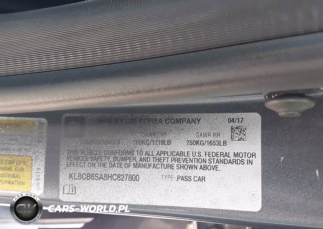 2017 Chevrolet Spark Ls Cvt VIN:KL8CB6SA8HC827800 - 9