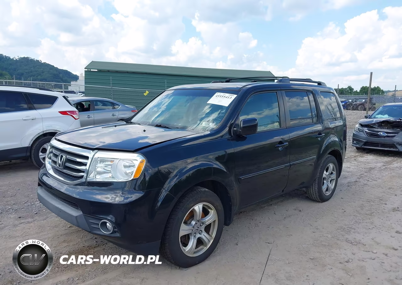 2012 Honda Pilot Ex-L VIN:5FNYF4H61CB073983 - 2