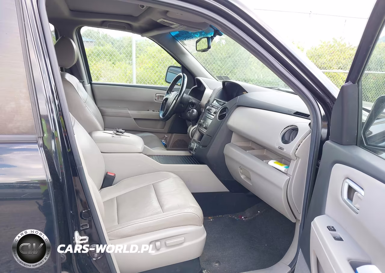 2012 Honda Pilot Ex-L VIN:5FNYF4H61CB073983 - 5