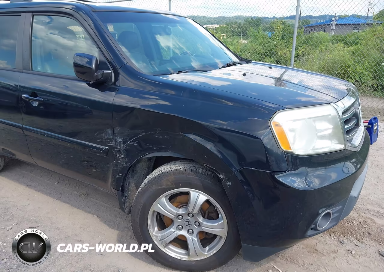 2012 Honda Pilot Ex-L VIN:5FNYF4H61CB073983 - 6