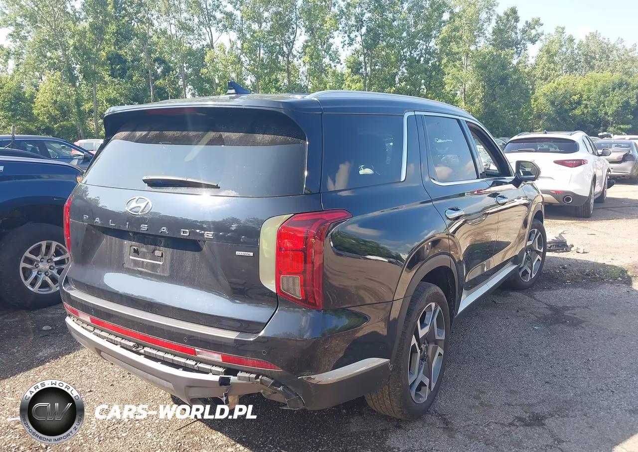 2024 Hyundai Palisade Sel VIN:KM8R4DGE9RU704591 - 4