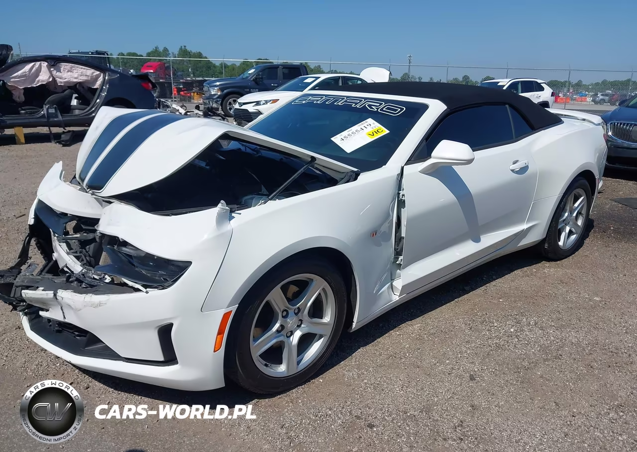 2020 Chevrolet Camaro Rwd 1Lt VIN:1G1FB3DS7L0115385 - 2