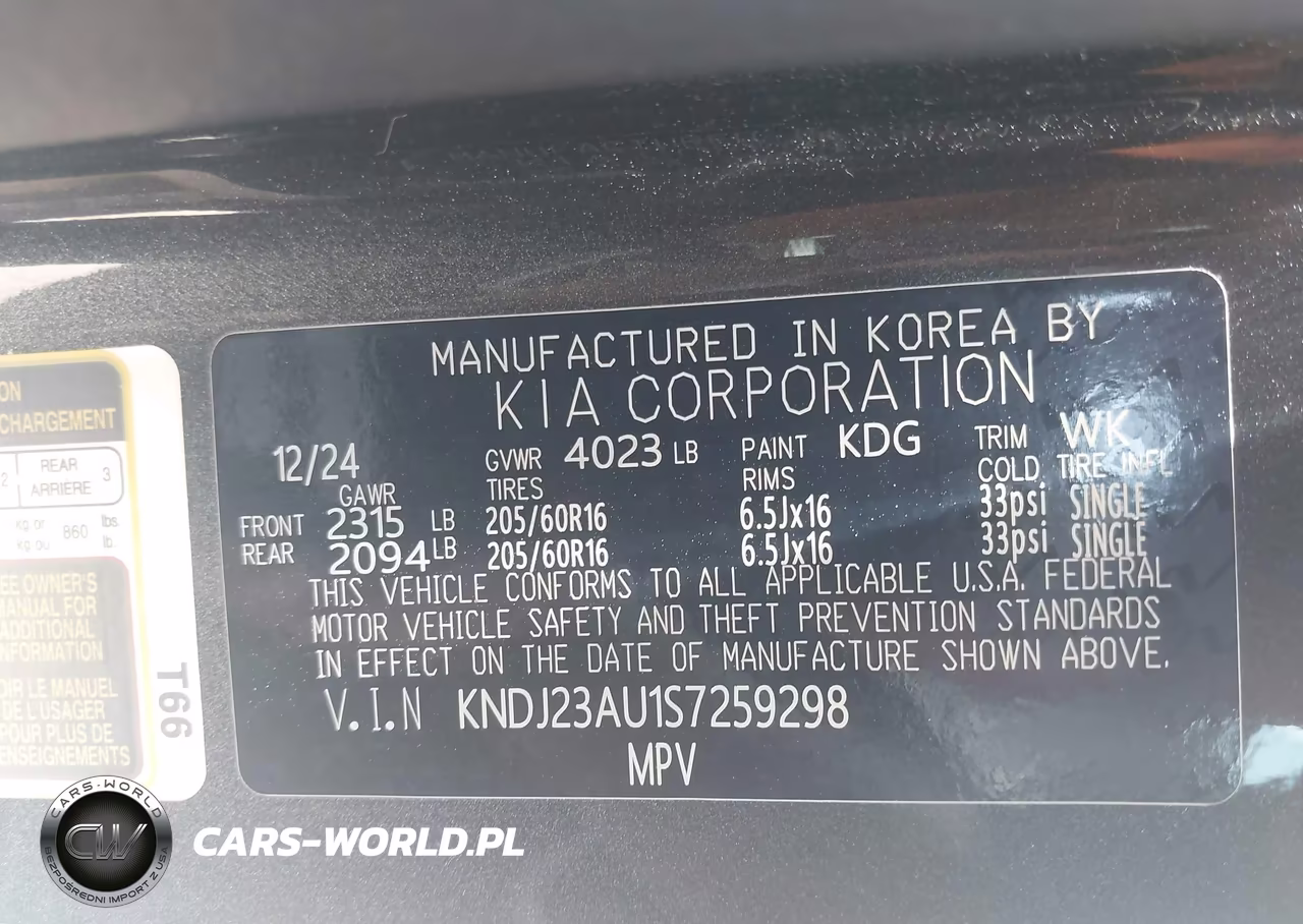 2025 Kia Soul Lx VIN:KNDJ23AU1S7259298 - 9