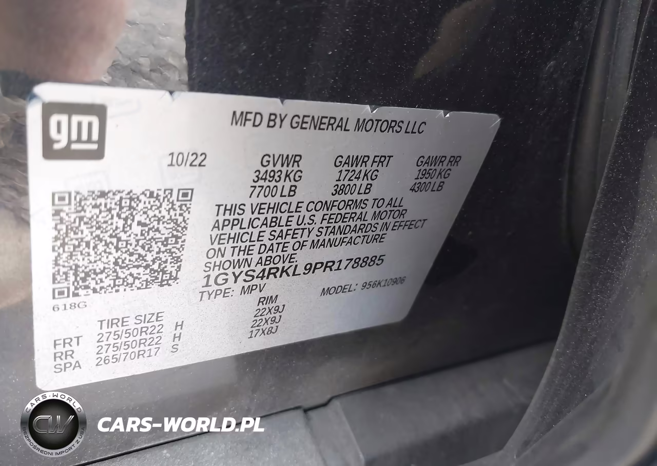 2023 Cadillac Escalade Esv 4Wd Sport Platinum VIN:1GYS4RKL9PR178885 - 9