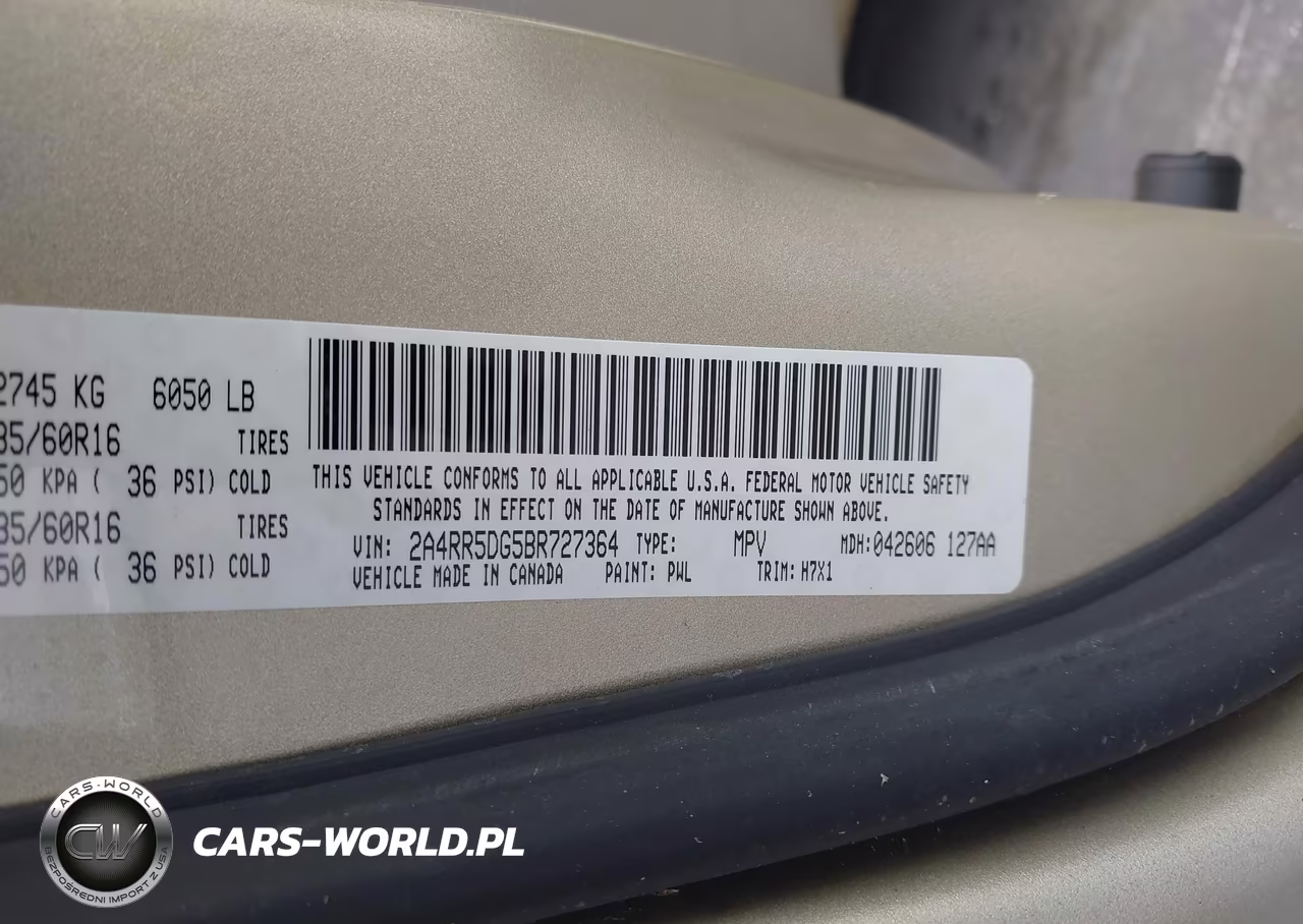 2011 Chrysler Town & Country Touring VIN:2A4RR5DG5BR727364 - 9