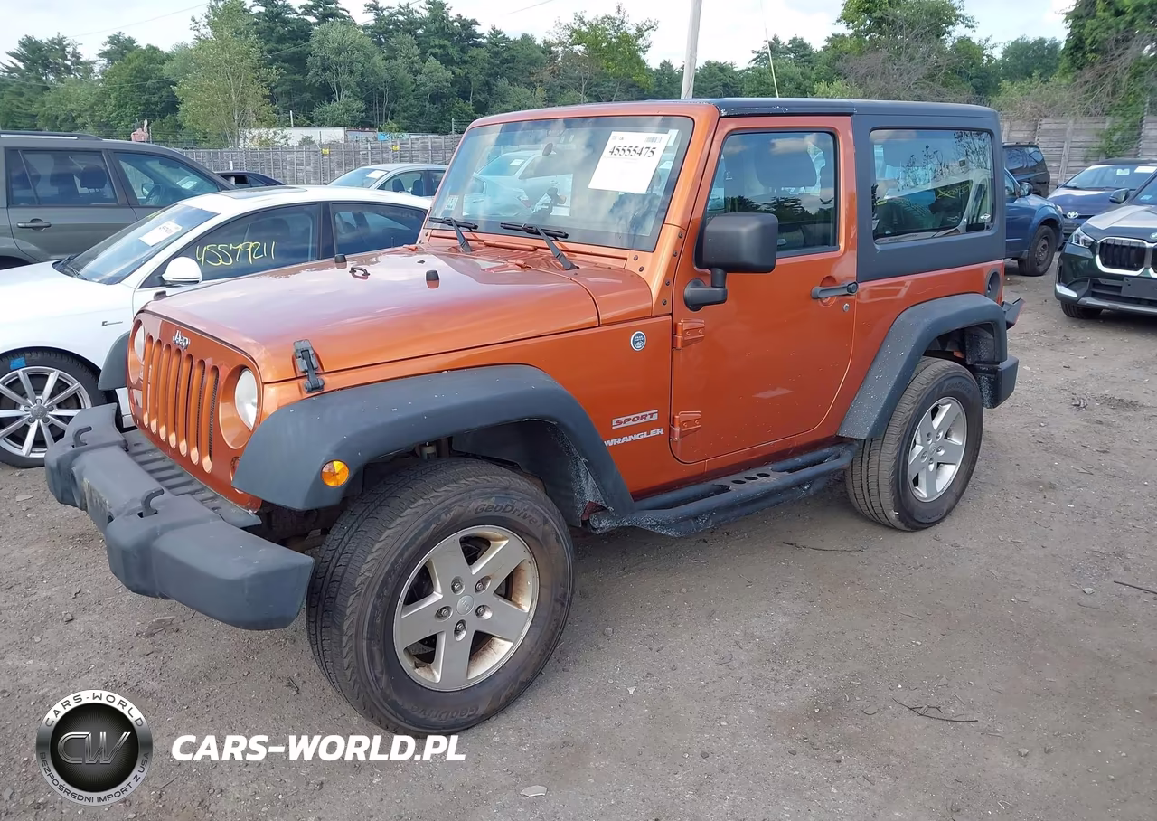 2011 Jeep Wrangler Sport VIN:1J4AA2D19BL629025 - 2