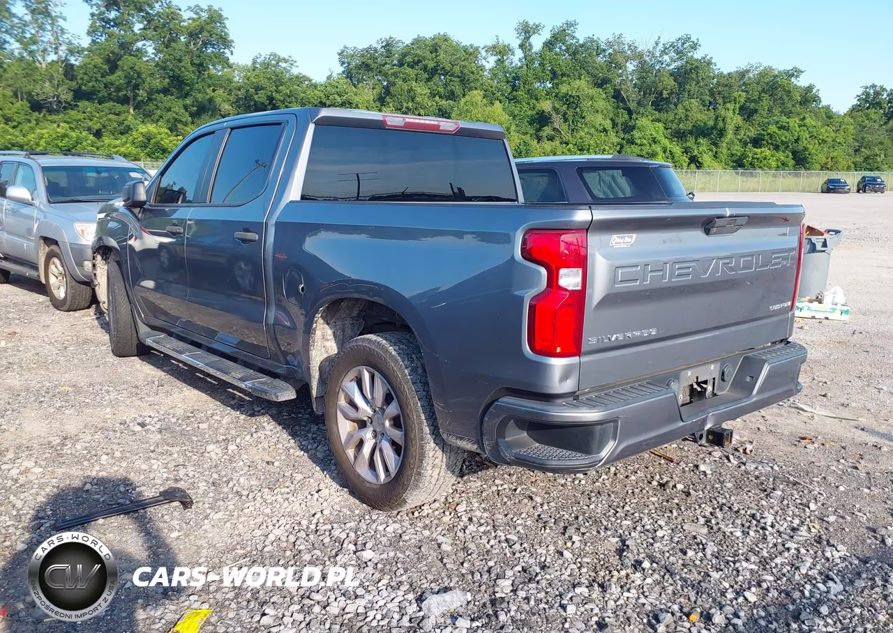 2019 Chevrolet Silverado 1500 Custom VIN:3GCPWBEH7KG309986 - 3