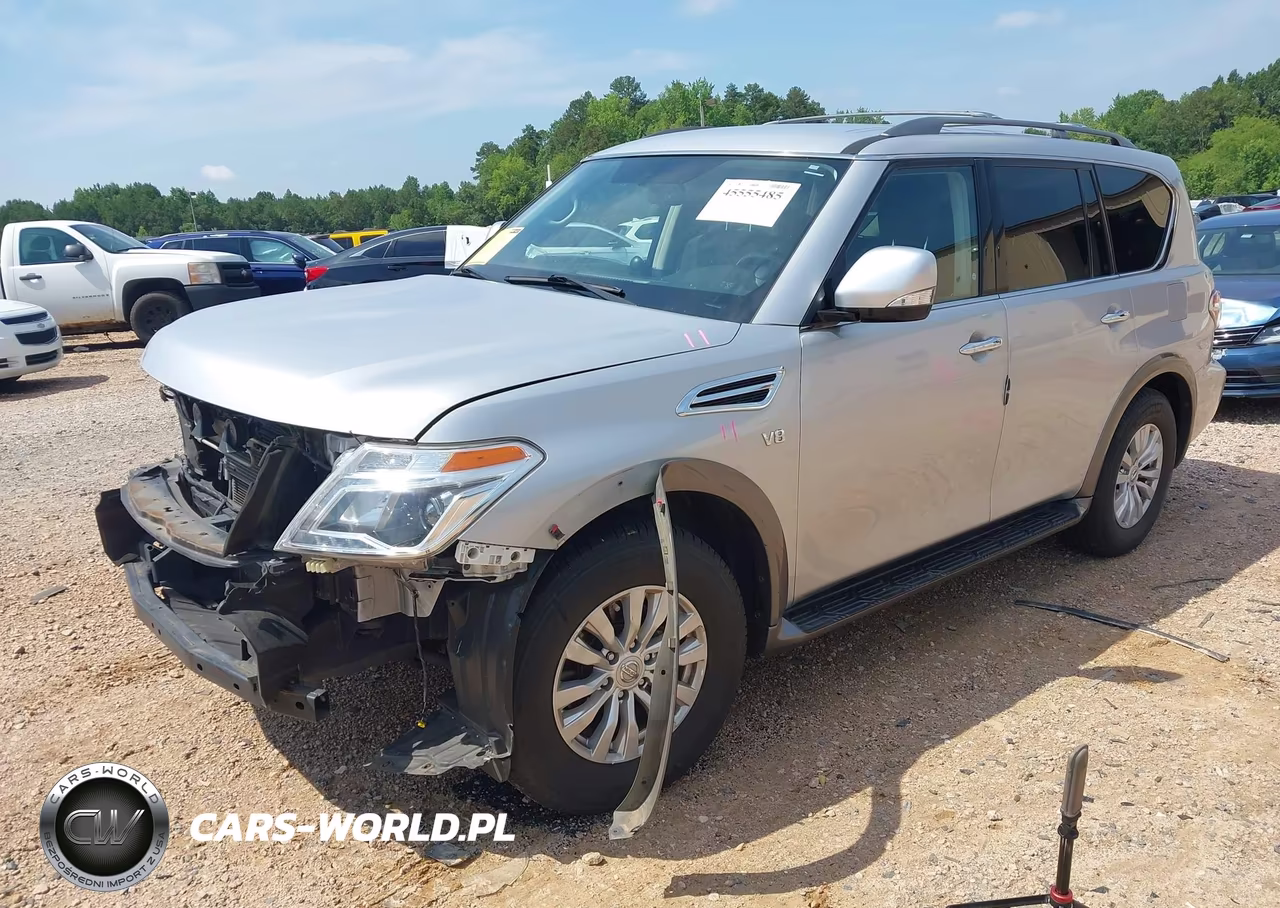 2018 Nissan Armada Sv VIN:JN8AY2ND6J9054800 - 2