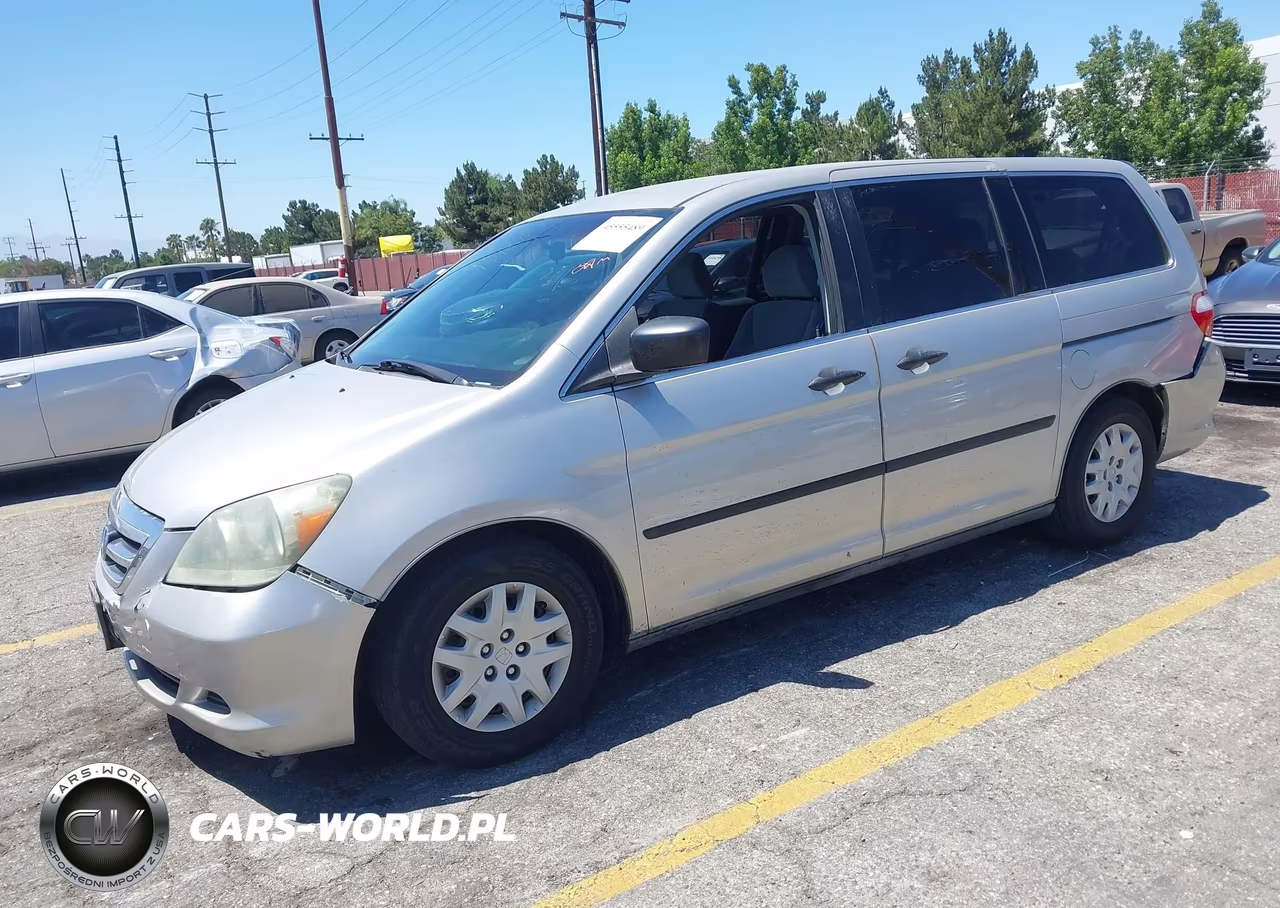 2006 Honda Odyssey Lx VIN:5FNRL38266B021919 - 2