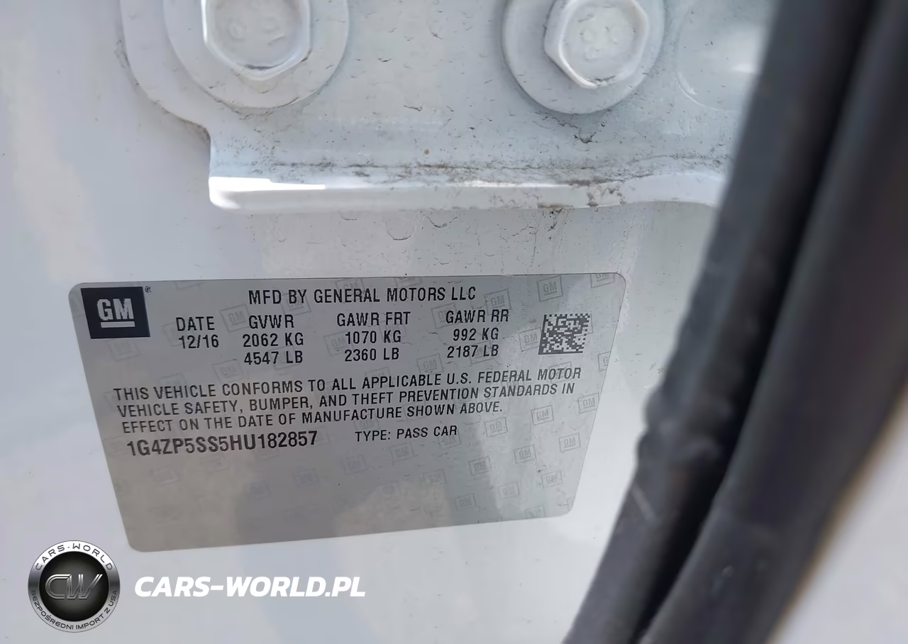 2017 Buick Lacrosse Essence VIN:1G4ZP5SS5HU182857 - 9