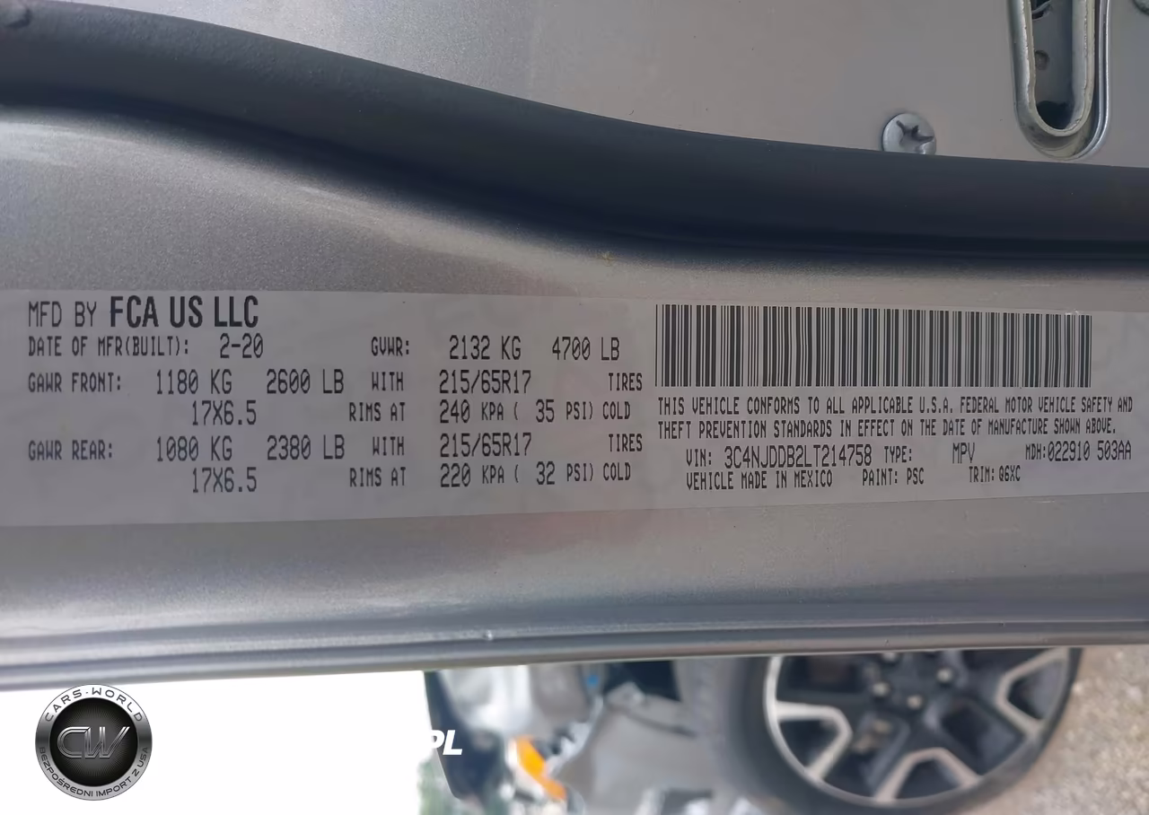 2020 Jeep Compass Trailhawk 4X4 VIN:3C4NJDDB2LT214758 - 9