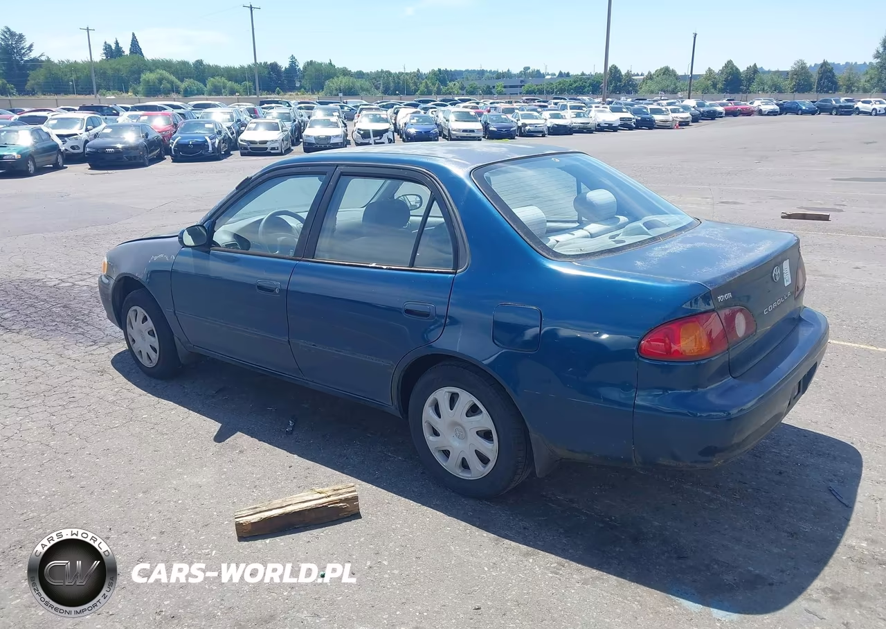 2002 Toyota Corolla Le VIN:1NXBR12E92Z577419 - 3