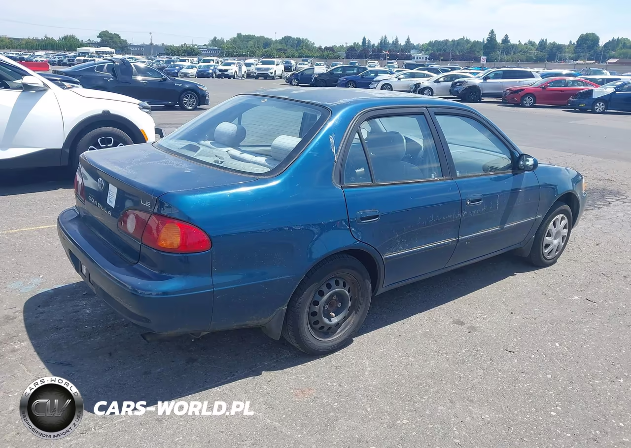 2002 Toyota Corolla Le VIN:1NXBR12E92Z577419 - 4