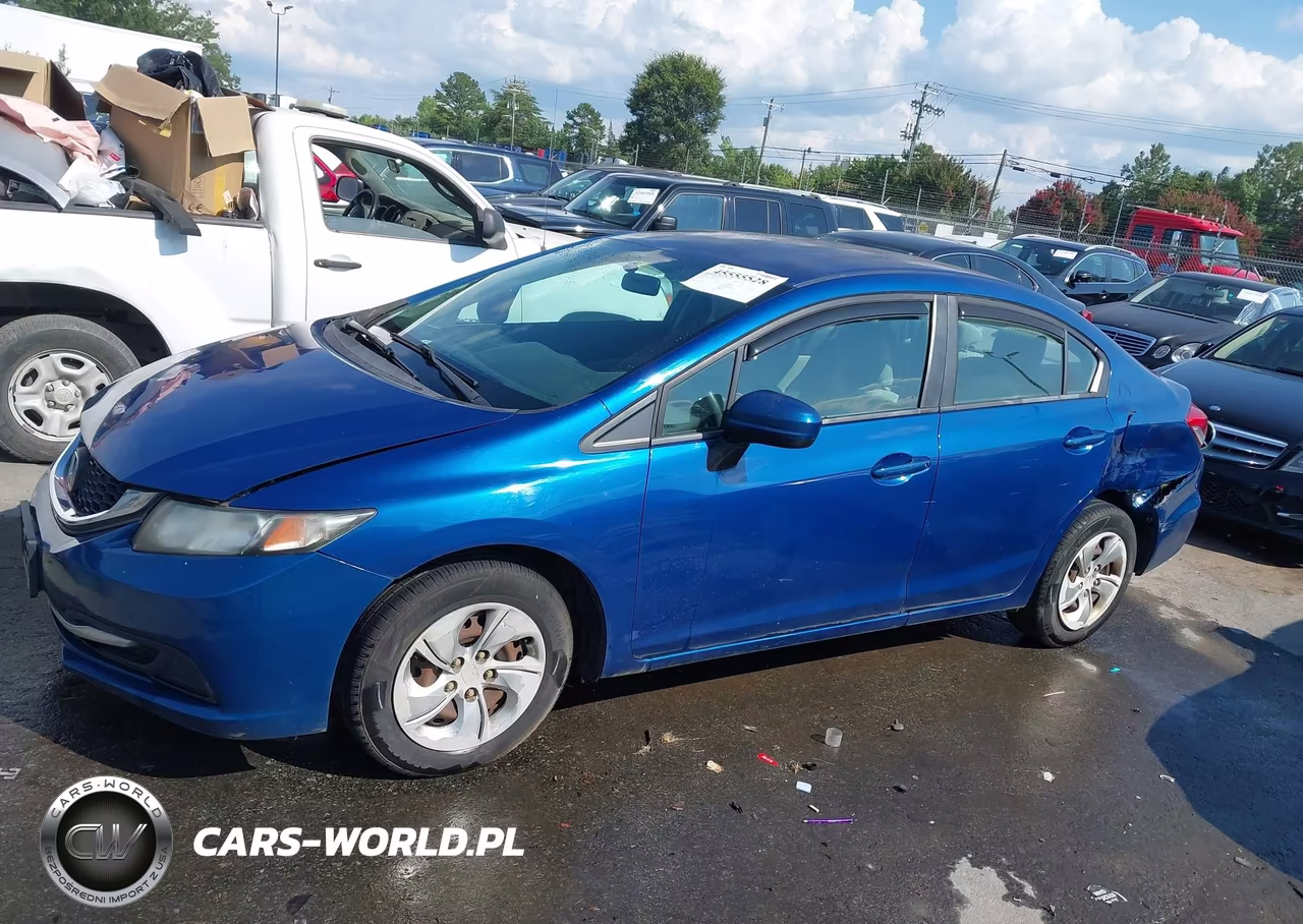 2015 Honda Civic Lx VIN:19XFB2F56FE079323 - 14