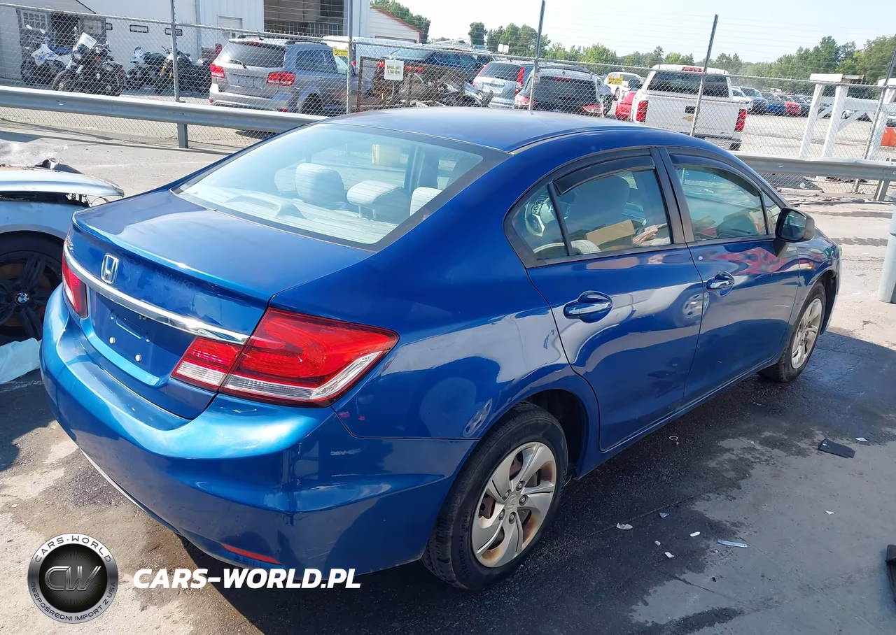 2015 Honda Civic Lx VIN:19XFB2F56FE079323 - 4