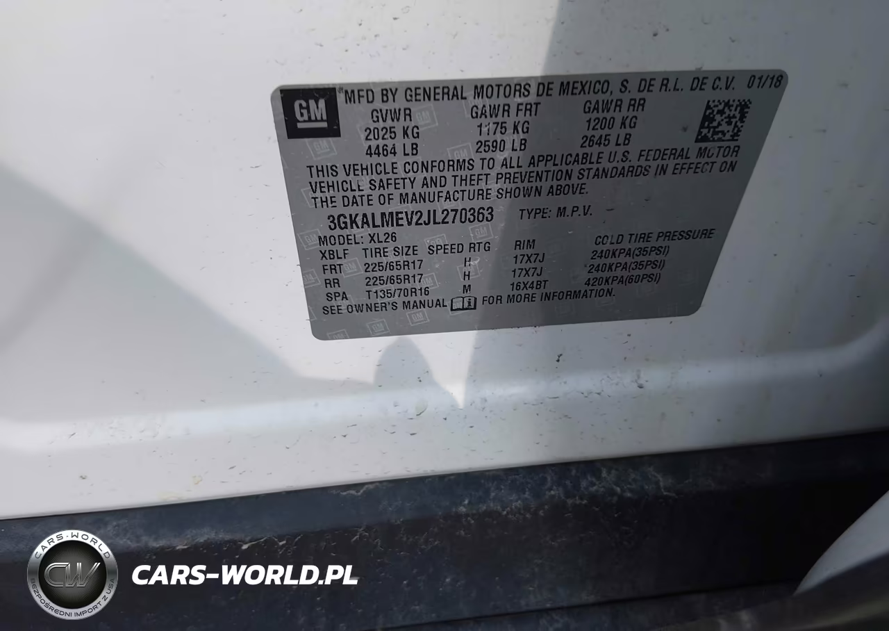 2018 GMC Terrain Sle VIN:3GKALMEV2JL270363 - 9