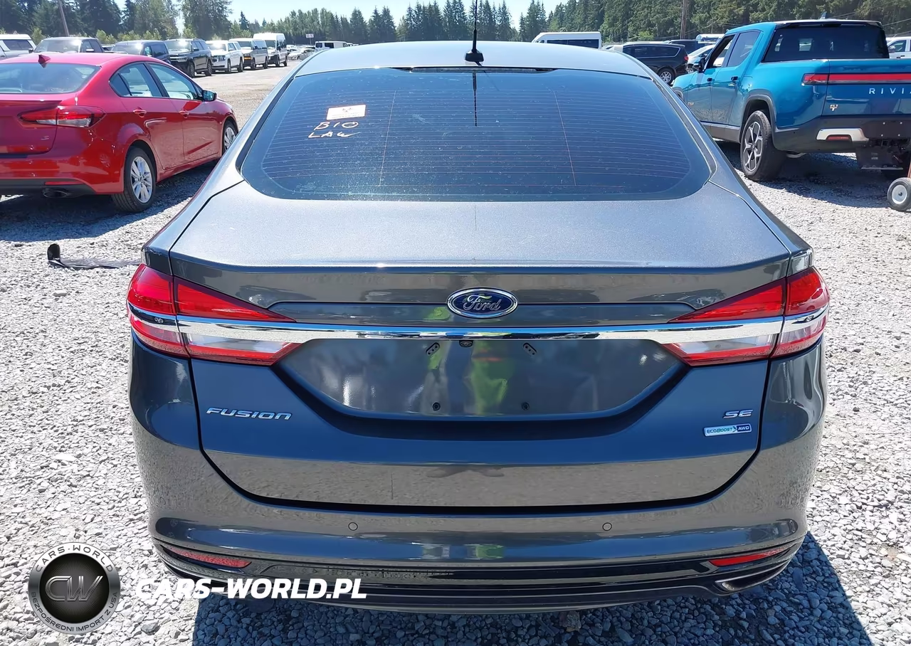 2017 Ford Fusion Se VIN:3FA6P0T98HR351112 - 16