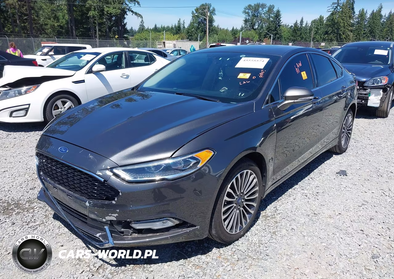2017 Ford Fusion Se VIN:3FA6P0T98HR351112 - 2
