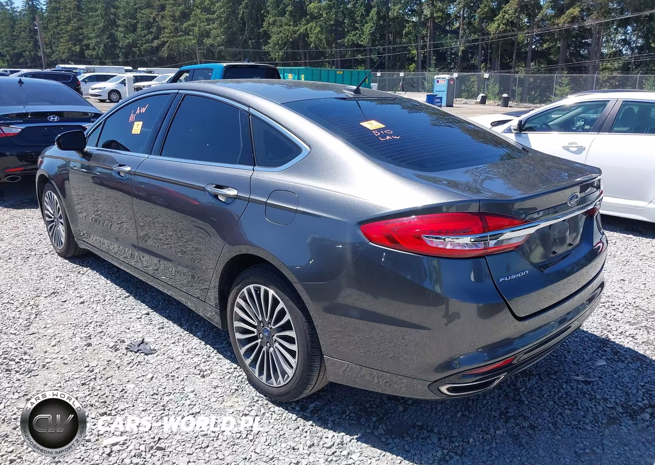 2017 Ford Fusion Se VIN:3FA6P0T98HR351112 - 3