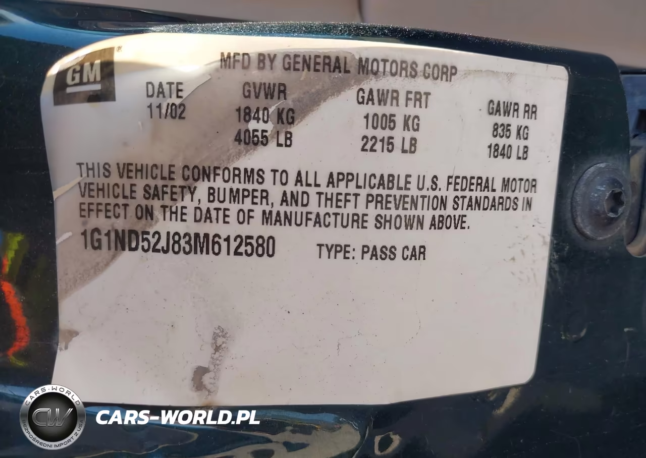 2003 Chevrolet Malibu VIN:1G1ND52J83M612580 - 9
