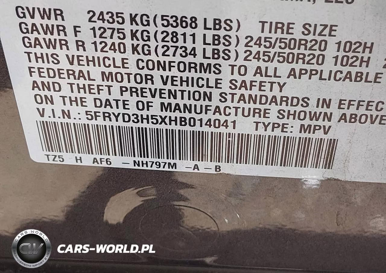 2017 Acura Mdx Technology Package VIN:5FRYD3H5XHB014041 - 9