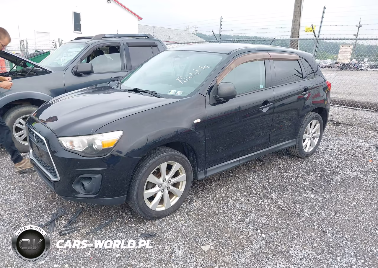 2014 Mitsubishi Outlander Sport Es VIN:4A4AR3AU7EE006927 - 2
