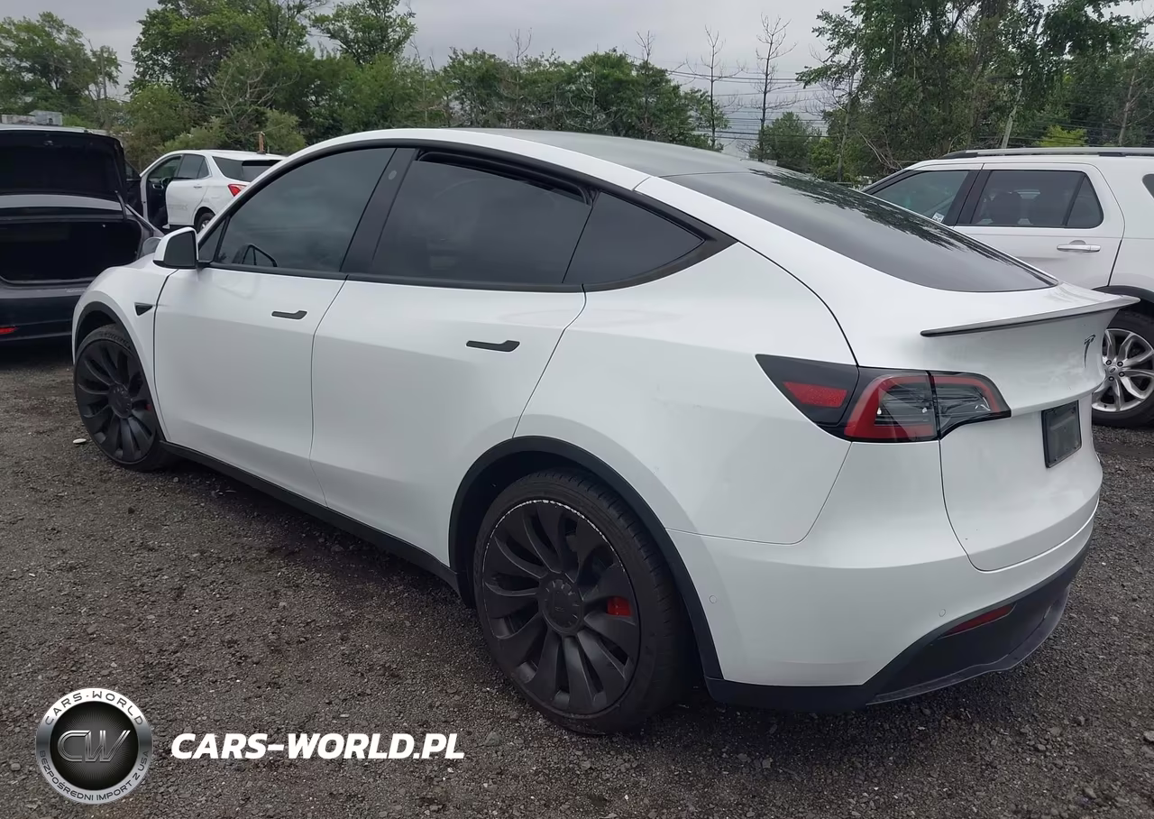 2022 Tesla Model Y Performance Dual Motor All-Wheel Drive VIN:7SAYGDEF1NF540956 - 3