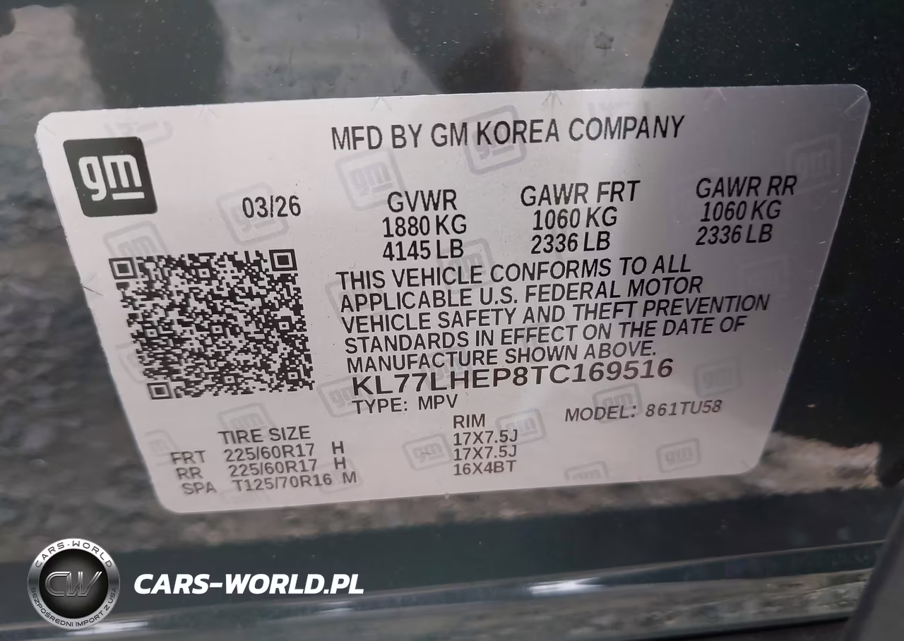 2026 Chevrolet Trax Fwd Lt VIN:KL77LHEP8TC169516 - 9