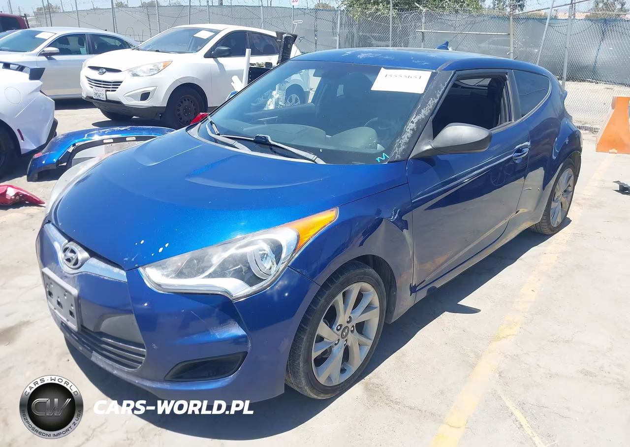 2016 Hyundai Veloster VIN:KMHTC6AD6GU275279 - 2