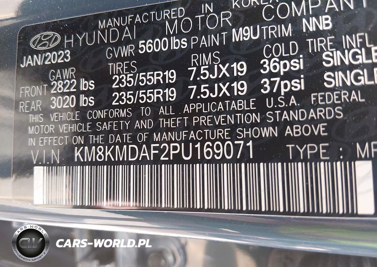 2023 Hyundai Ioniq 5 Se VIN:KM8KMDAF2PU169071 - 9