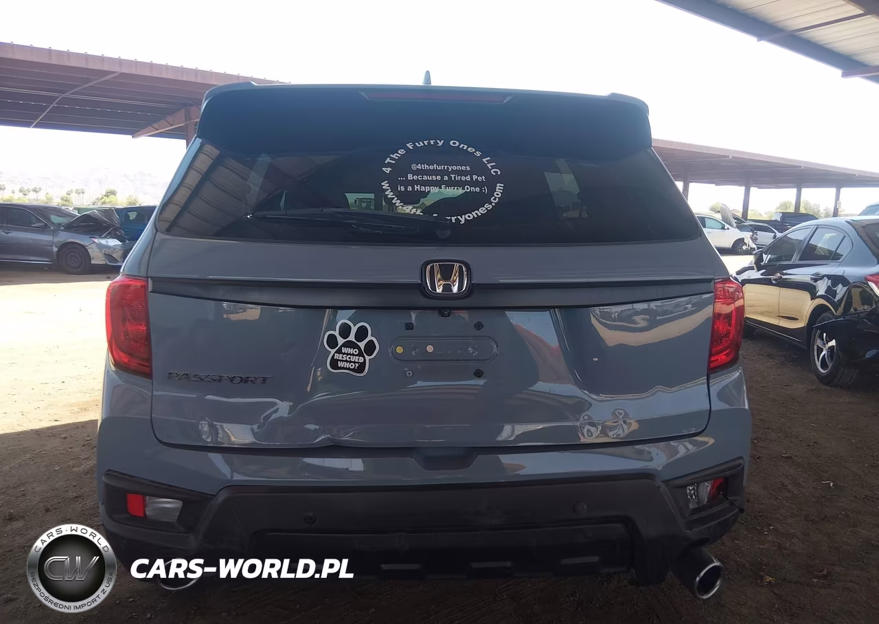 2022 Honda Passport 2Wd Ex-L VIN:5FNYF7H56NB003956 - 16