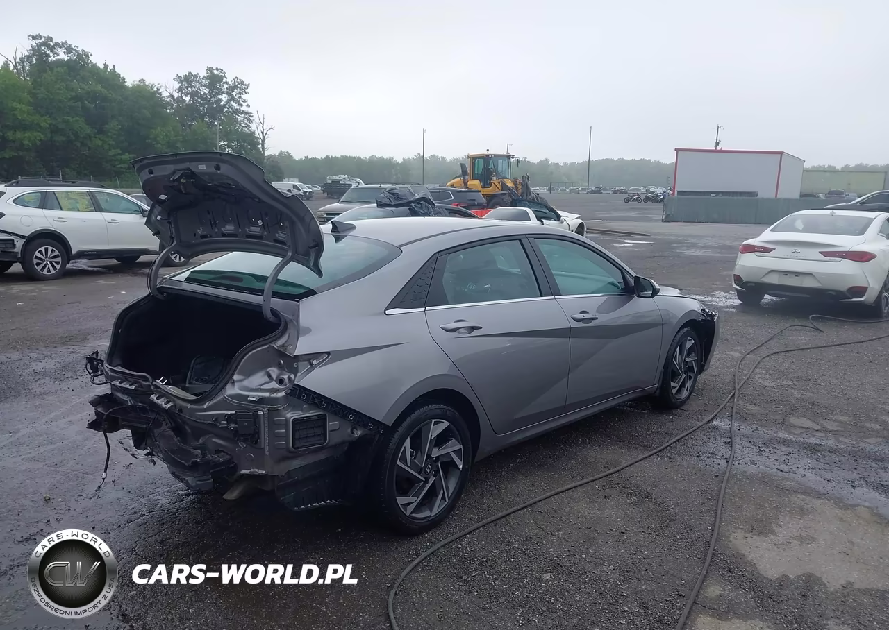 2024 Hyundai Elantra Sel VIN:KMHLS4DG6RU698489 - 4