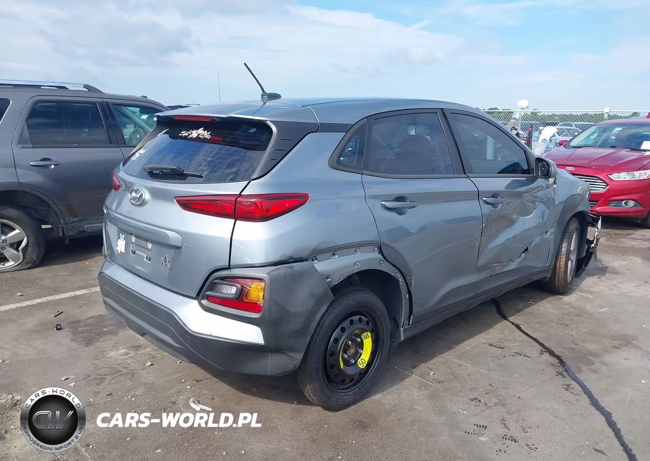 2021 Hyundai Kona Se VIN:KM8K12AA3MU633790 - 4